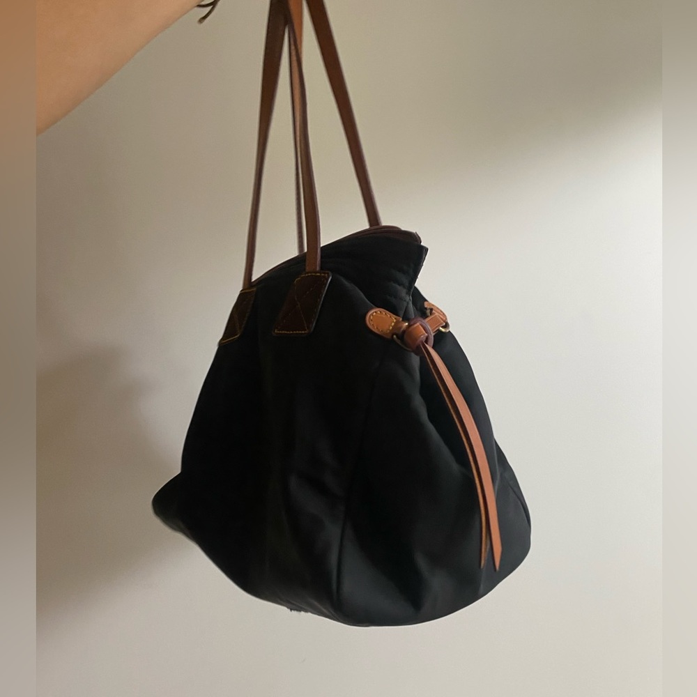 Dooney & Bourke Nylon Black Betty Satchel tote